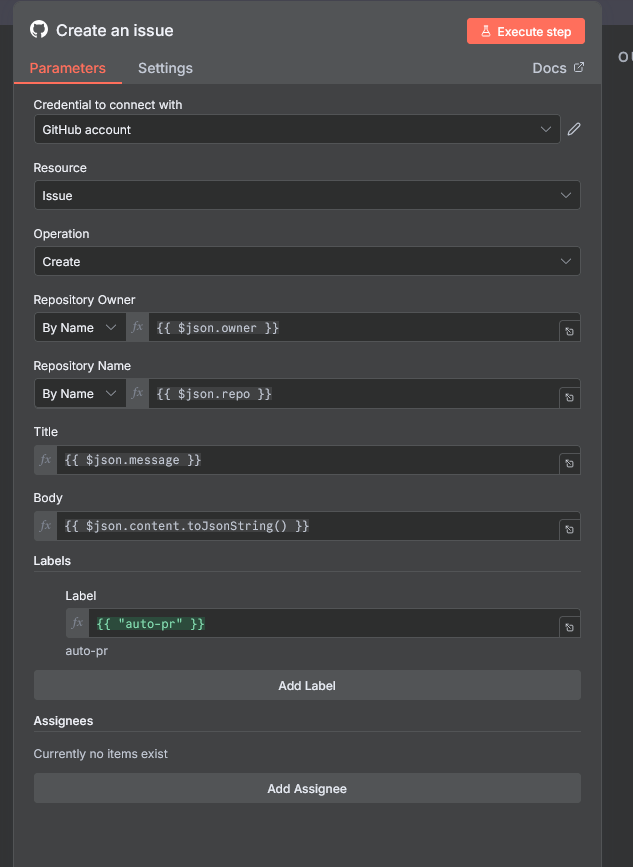 github issue